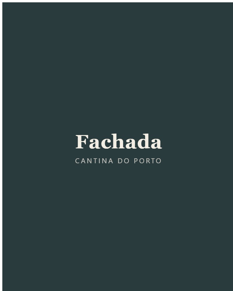 Fachada da Cantina do Porto