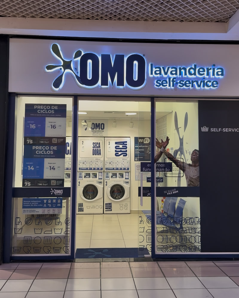 OMO Lavanderia na Loja 227 do Osasco Plaza Shopping
